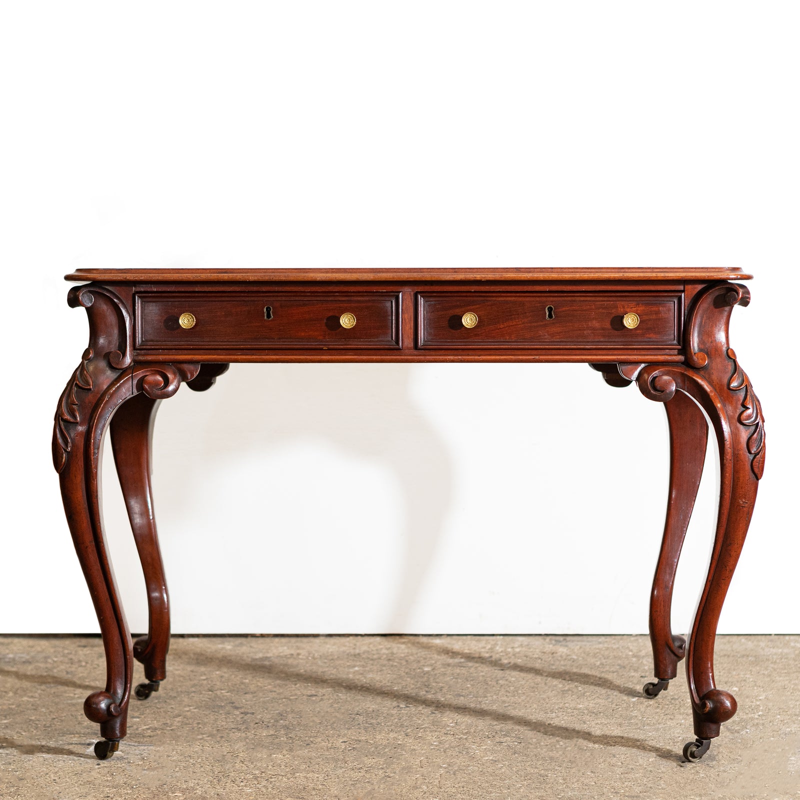 Antique Victorian Mahogany Writing Desk | The Architectural Forum