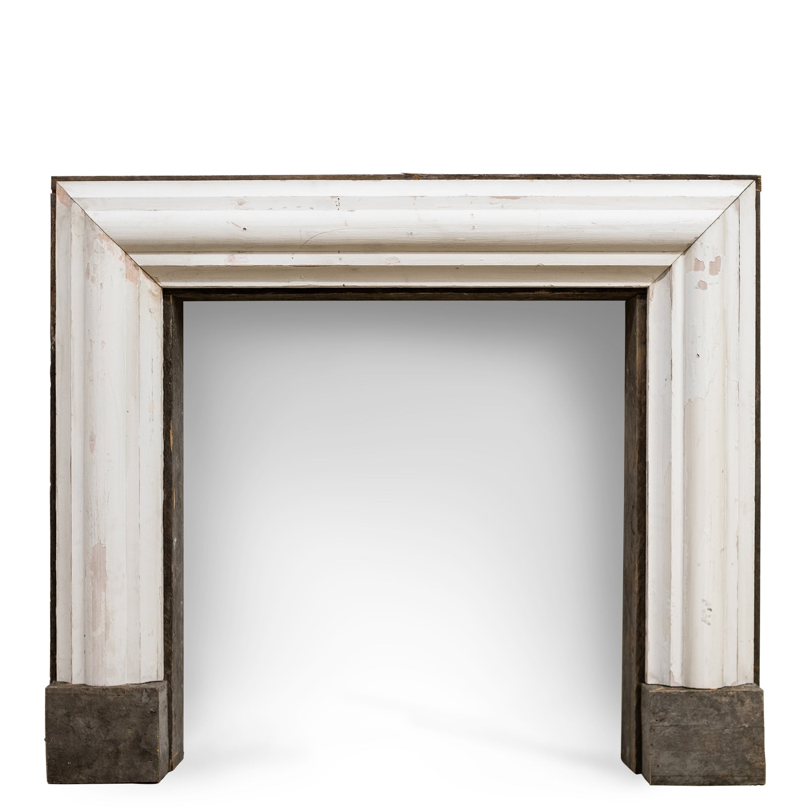Bolection Fireplace Surround Crafted from Reclaimed Timber | The Architectural Forum