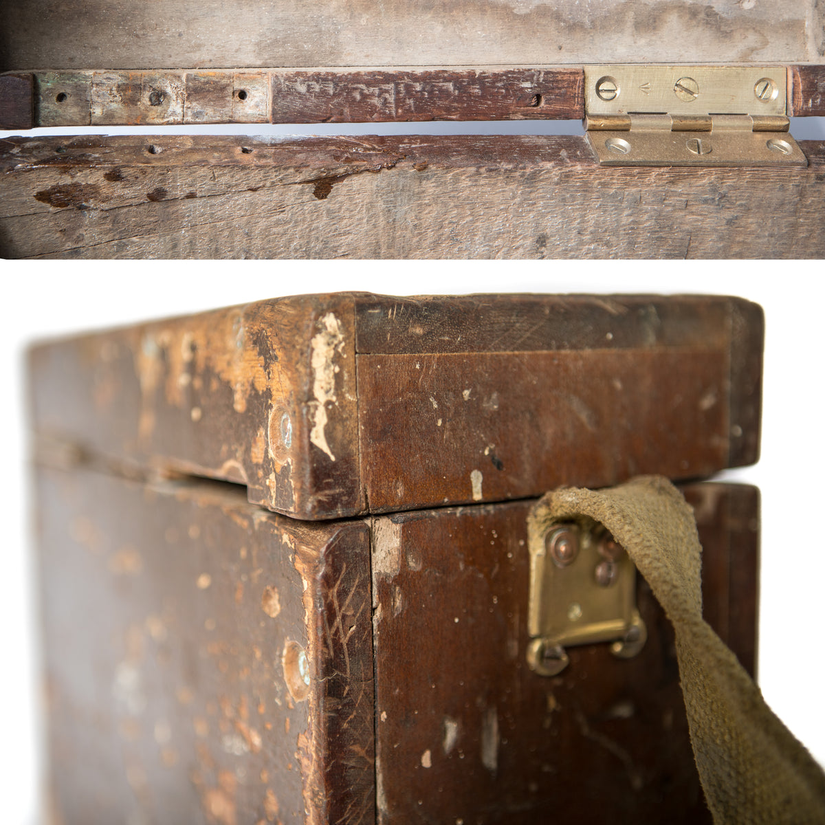 Reclaimed Original Military Wooden Box | The Architectural Forum
