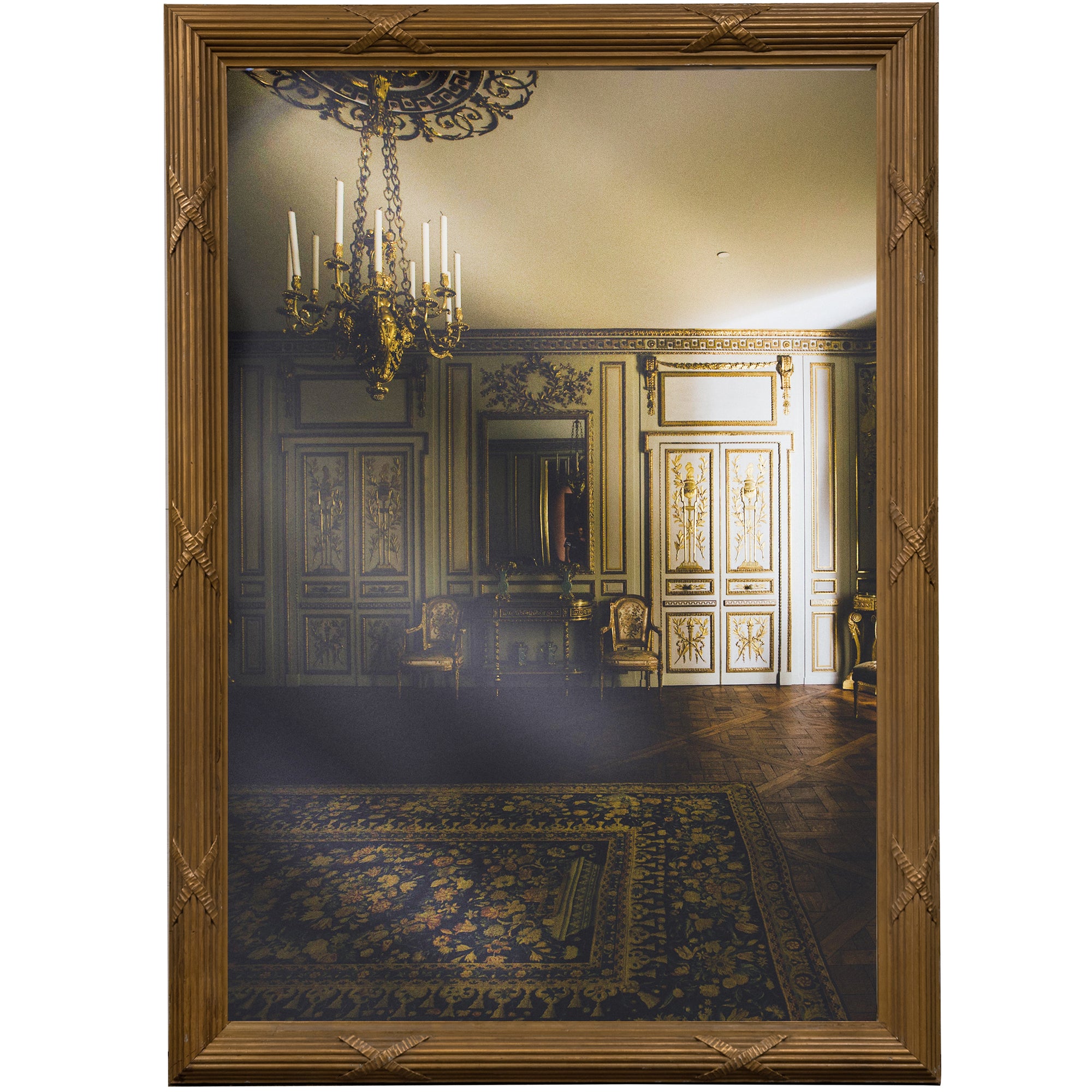 Large Victorian Frame with Antique Mirror | The Architectural Forum